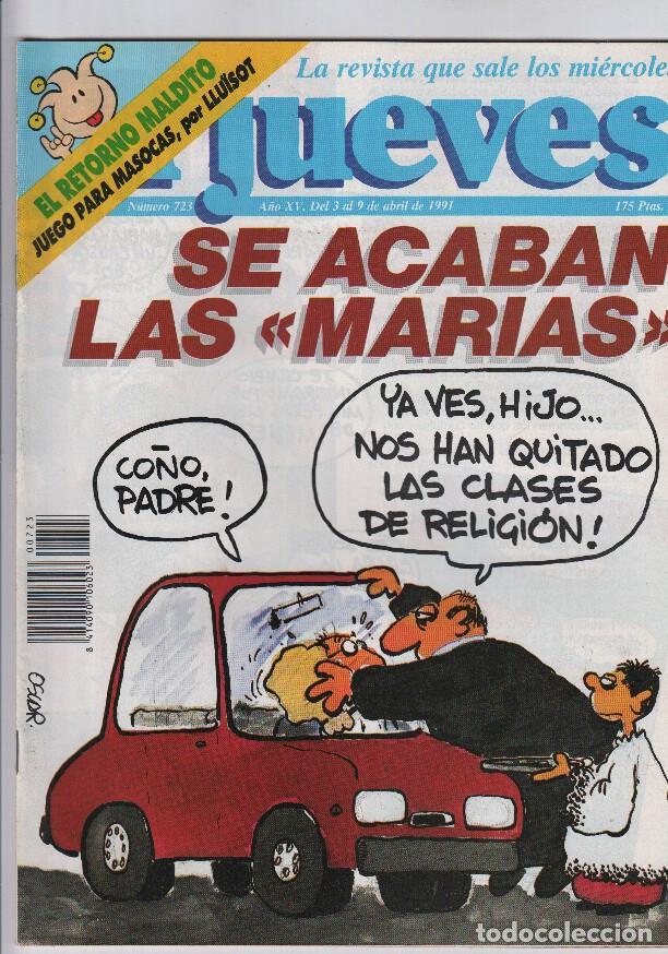 Collezionismo di Rivista Tiempo: EL JUEVES Numero 723 - SE ACABAN LAS MARIAS