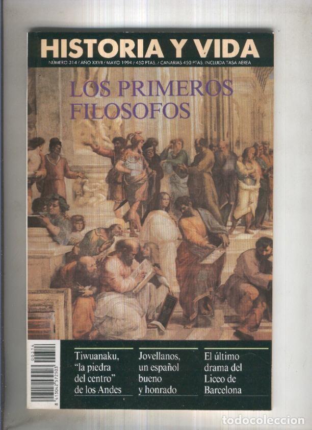 Collectionnisme de Magazine Tiempo: Historia y Vida revista numero 314: Los primeros filosofos - Varios