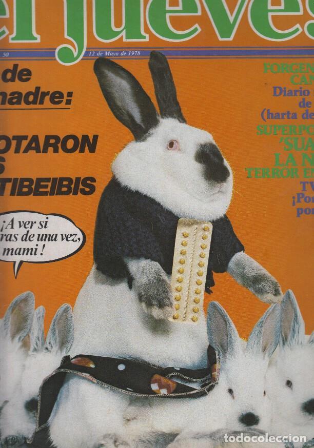 Collezionismo di Rivista Tiempo: El Jueves revista semanal numero 0050: SE AGOTARON LOS ANTIBEIBIS