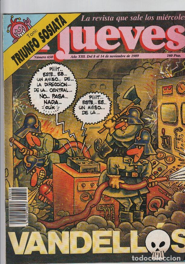 Collezionismo di Rivista Tiempo: EL JUEVES numero 650 - VANDELLOS