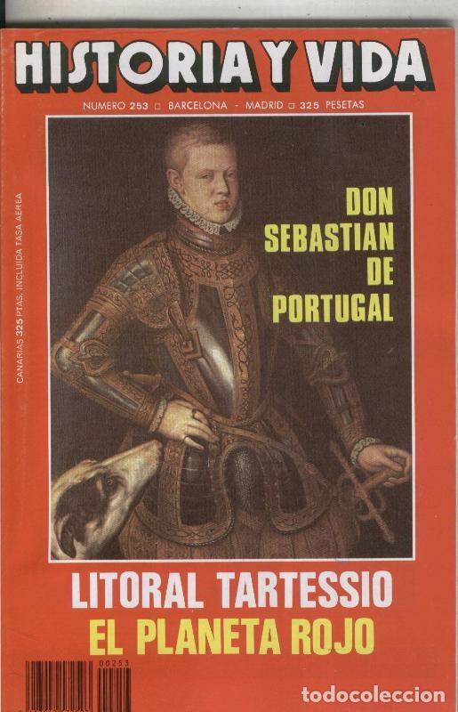 Collectionnisme de Magazine Tiempo: Historia y Vida numero 253: Don Sebastian de Portugal, El Planeta Rojo - Varios