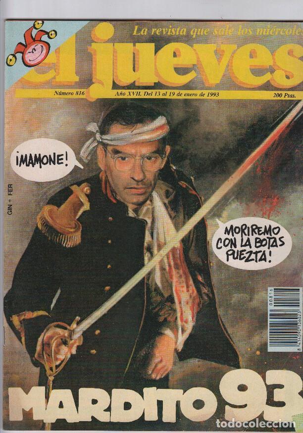 Collezionismo di Rivista Tiempo: EL JUEVES numero 815 - POSTER CENTRAL DE JOSE CIRCAYO