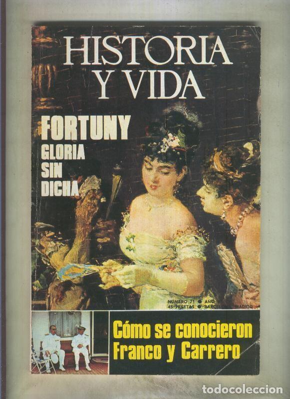 Collezionismo di Rivista Tiempo: Historia y Vida numero 071 (numerado 1 en trasera) - Varios