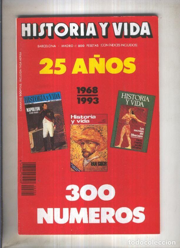 Collezionismo di Rivista Tiempo: Historia y Vida revista numero 300: 25 a&ntilde;os 1968/1993 de Historia y Vida - Varios