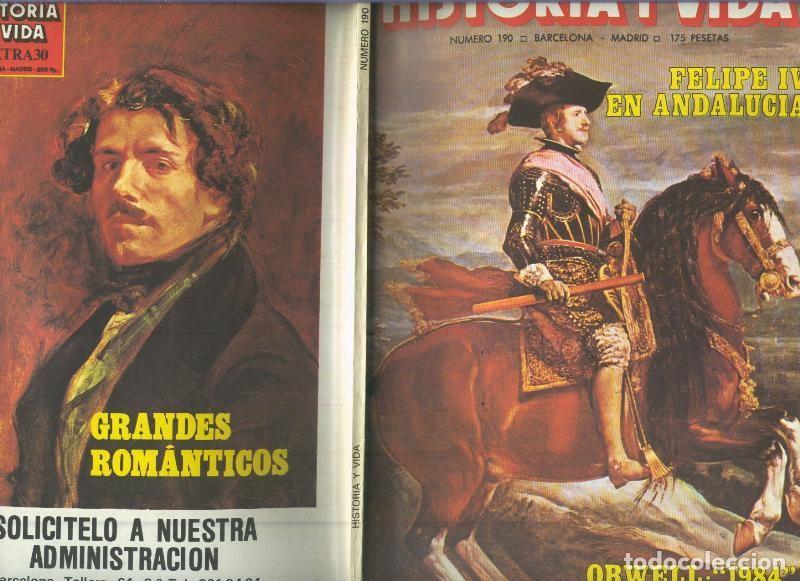 Sammeln von Zeitschriften Tiempo: Historia y Vida numero 190 - Varios