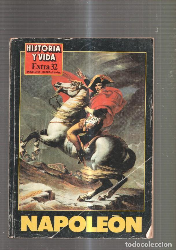 Coleccionismo de revista Tiempo: Historia y Vida Extra numero 32: Napoleon-Infancia y juventud- La increible - varios