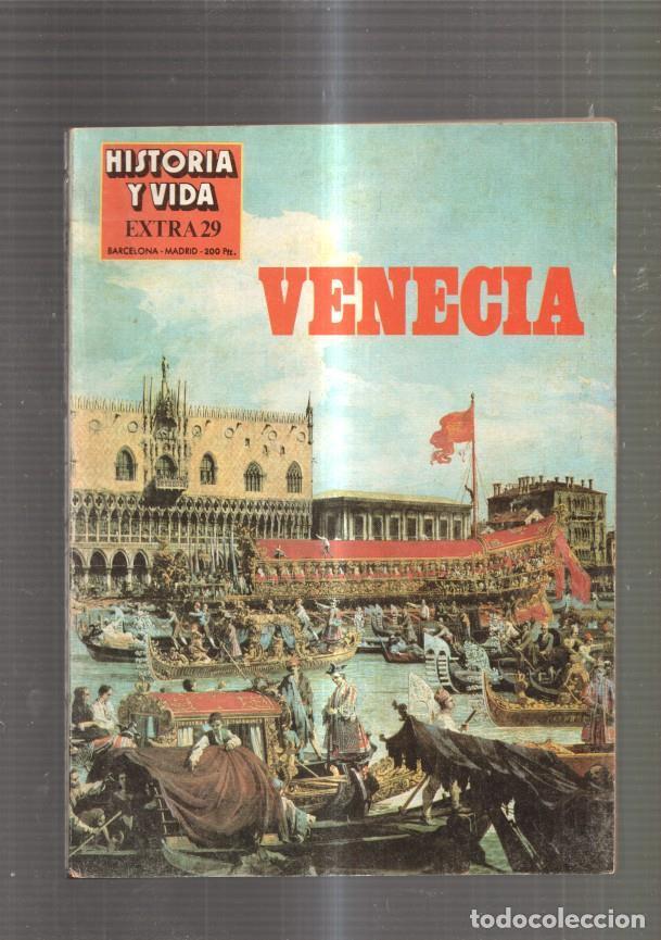 Coleccionismo de revista Tiempo: Historia y Vida Extra numero 29: Venecia-Grandeza y ruina de Venecia- La marina - varios