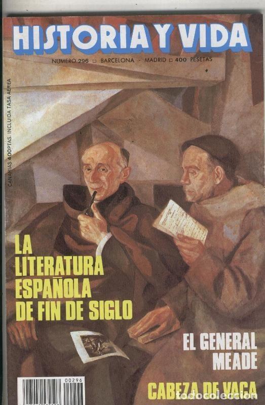 Collezionismo di Rivista Tiempo: Historia y Vida numero 296: La literatura espa&ntilde;ola de fin de siglo - varios