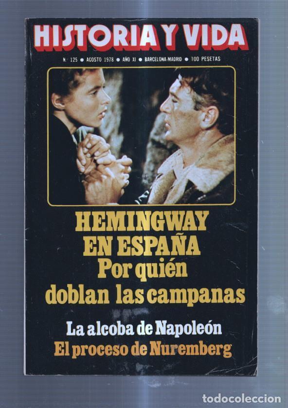Collectionnisme de Magazine Tiempo: Historia y Vida numero 125: Hemingway en Espa&ntilde;a - Varios