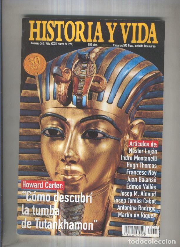 Collectionnisme de Magazine Tiempo: Historia y Vida revista numero 360: La tumba de Tutankhamon - Varios