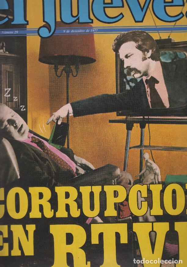 Collezionismo di Rivista Tiempo: El Jueves revista semanal numero 0029: CORRUPCION EN RTVE