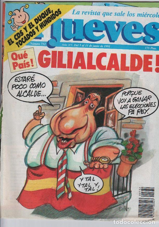 Collezionismo di Rivista Tiempo: EL JUEVES Numero 732 - GILIALCALDE