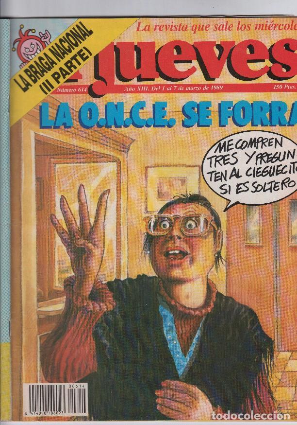 Collezionismo di Rivista Tiempo: EL JUEVES numero 614 - LA ONCE SE FORRA