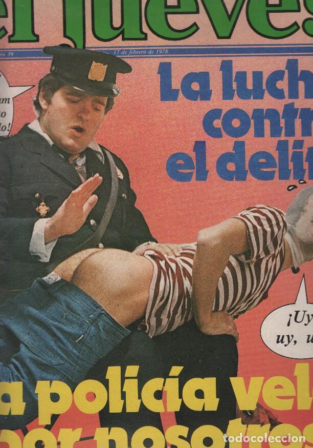 Collezionismo di Rivista Tiempo: El Jueves revista semanal numero 0039: LA LUCHA CONTRA EL DELITO