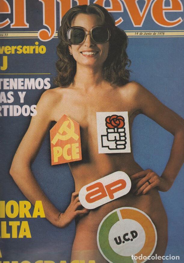 Collezionismo di Rivista Tiempo: El Jueves revista semanal numero 0055: AHORA FALTA LA DEMOCRACIA