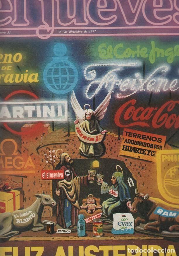 Collezionismo di Rivista Tiempo: EL JUEVES numero 0031 - FELIZ AUSTERIDAD
