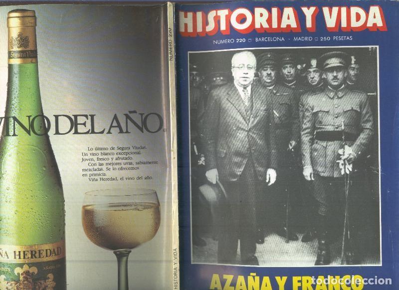 Collectionnisme de Magazine Tiempo: Historia y Vida numero 220 - varios