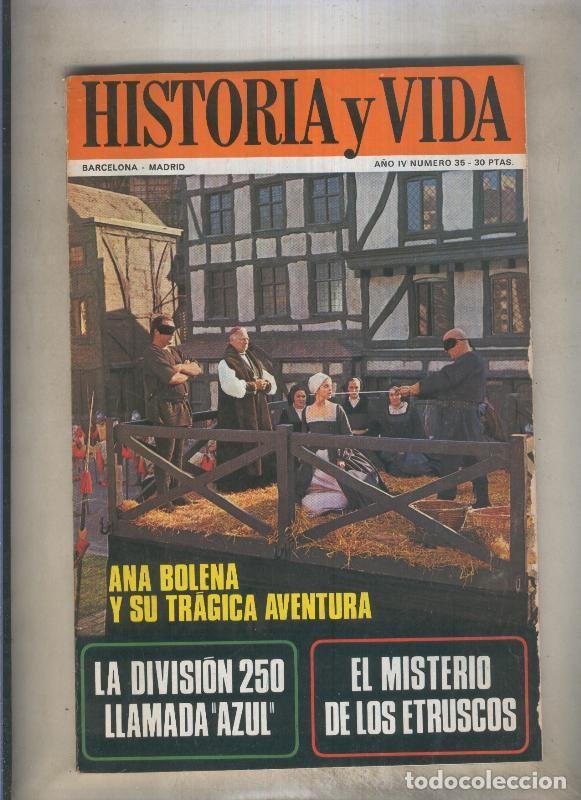 Collezionismo di Rivista Tiempo: Historia y Vida numero 035 (numerado 2 en trasera) - Varios