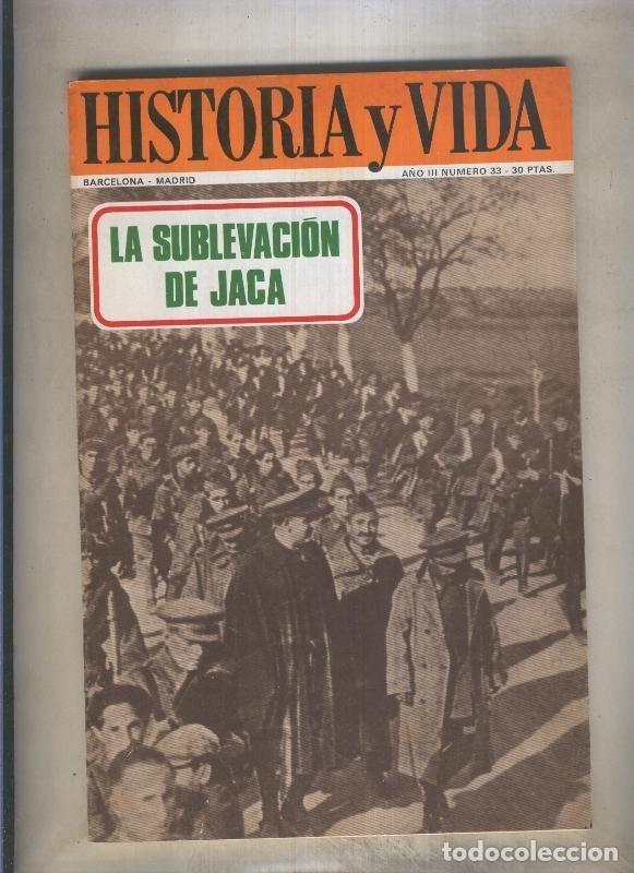 Collezionismo di Rivista Tiempo: Historia y Vida numero 033 (numerado 1 en trasera) - Varios