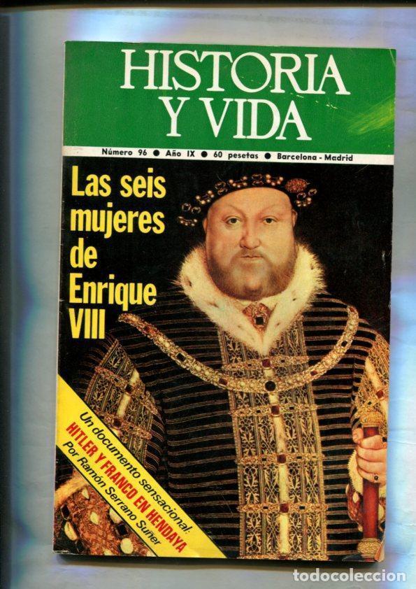 Sammeln von Zeitschriften Tiempo: Historia y Vida revista volumen 096: El fusilamiento de Torrijos y sus compa&ntilde;eros, Historia del Tang