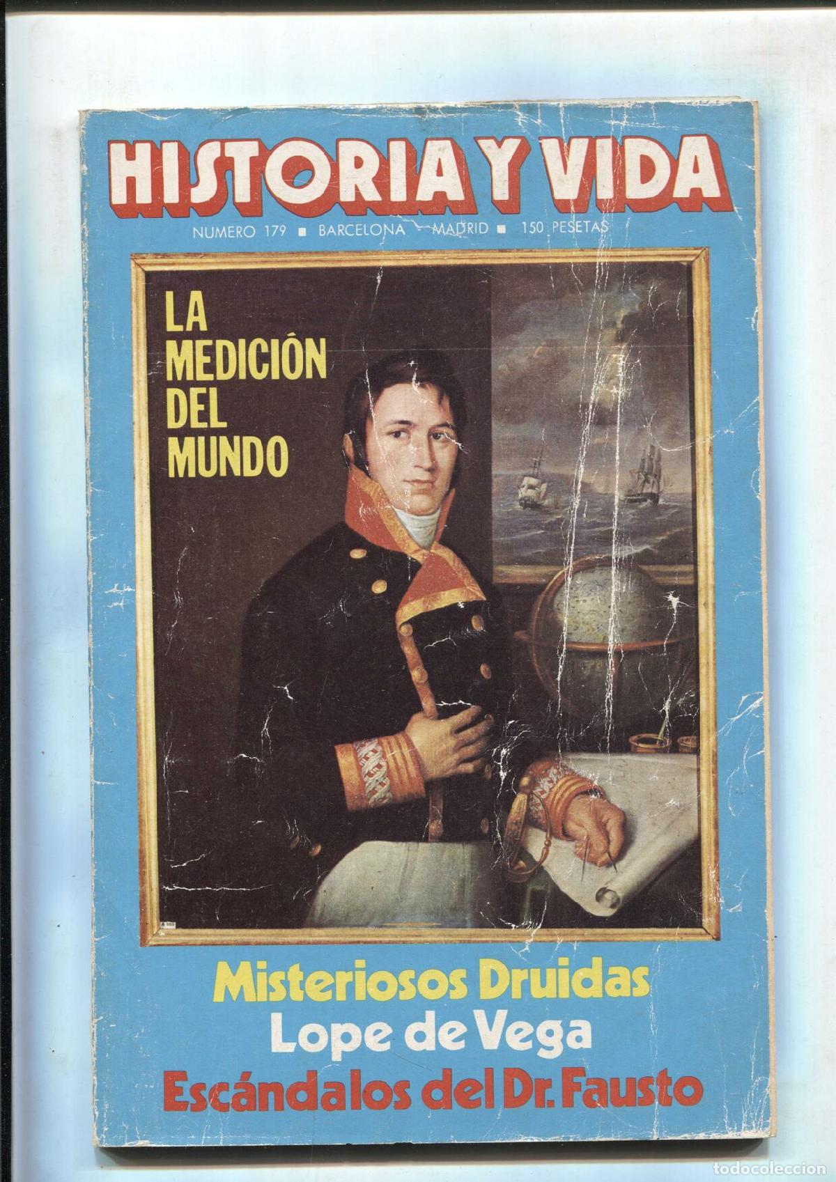 Coleccionismo de revista Tiempo: Historia y Vida numero 179: Lope de Vega (numerado 1 en interior) - Varios