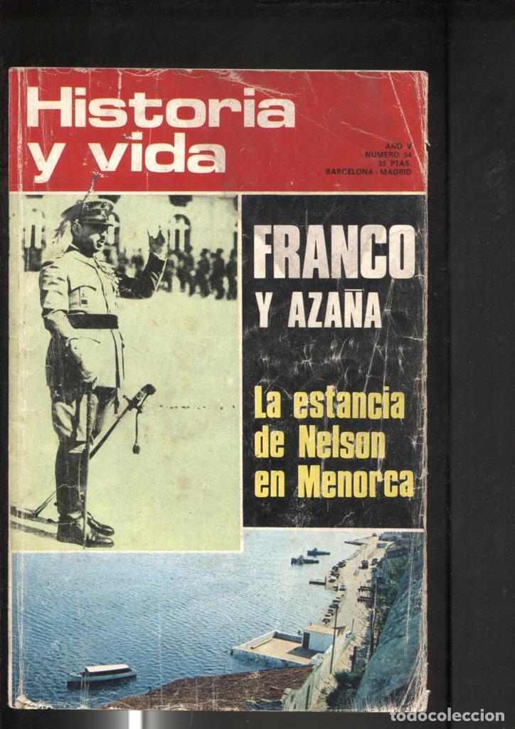 Coleccionismo de revista Tiempo: Historia y Vida revista numero 054: Lutero, Carolina Coronado - Varios