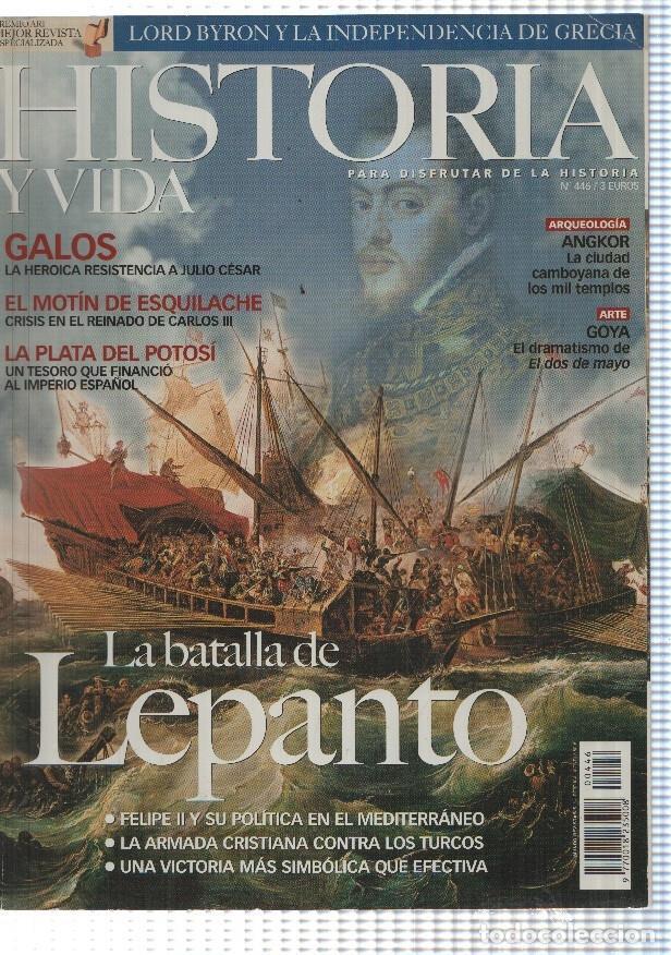 Sammeln von Zeitschriften Tiempo: Historia y Vida numero 446: La batalla de lepanto - Varios