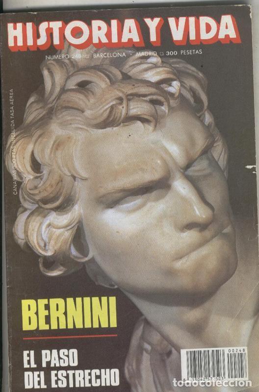 Coleccionismo de revista Tiempo: Historia y Vida numero 248: El paso del estrecho, Bernin - Varios