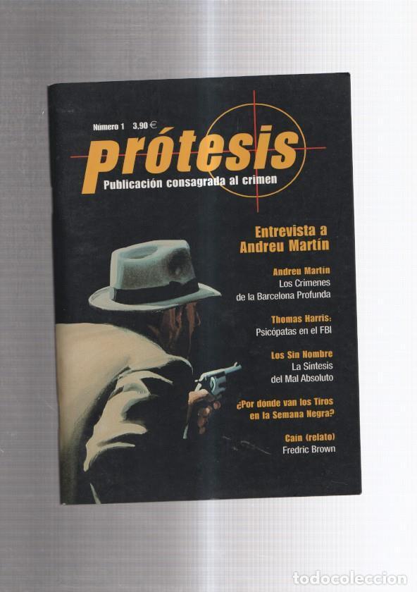 Collezionismo di Rivista Tiempo: Fanzine: Protesis numero 1: entrevista a andreu martin - varios