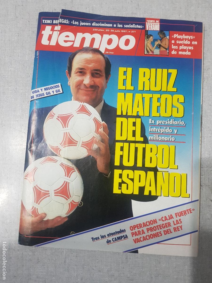 Coleccionismo de Revista Tiempo: REVISTA TIEMPO -JULIO DE 1987-N1271