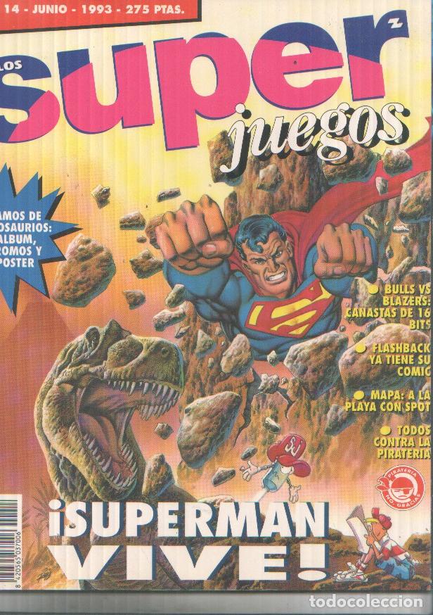 Sammeln von Zeitschriften Tiempo: revista: Los Super Juegos num 014 - junio 1993. Superman vive