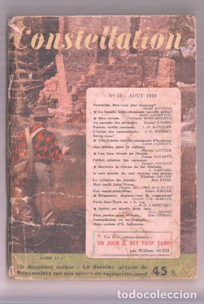 Coleccionismo de revista Tiempo: Constellation le monde vu en fran&ccedil;ais numero 016: Mon oncle Jule Verne - varios