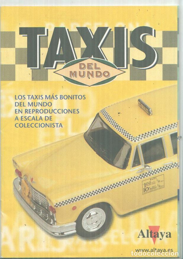 Coleccionismo de revista Tiempo: Folleto:Taxis del mundo + fasciculo numero 1 -