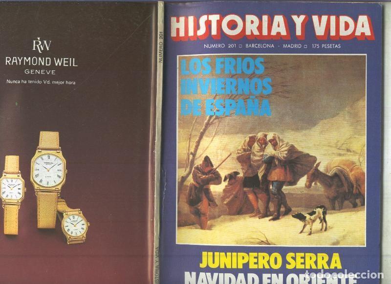 Coleccionismo de revista Tiempo: Historia y Vida numero 201: Las constituciones espa&ntilde;olas, - Varios