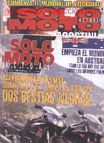 Coleccionismo de Revistas y Peri&oacute;dicos: 17-154. Revistas Solo Moto