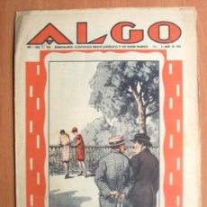 Coleccionismo de Revistas y Periódicos: ALGO Nº 7 - SEMNARIO ILUSTRADO ENCICLOPEDICO Y DE BUEN HUMOR - 11 MAYO 1929 - 16 PÁGINAS. Lote 27521468