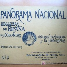 Coleccionismo de Revistas y Periódicos: PANORAMA NACIONALNº 3: UN GRAN PANORAMA Y 14 FOTOGRAFÍAS - AÑO 1898 - 16 PÁGINAS Y TAPAS - 34 X 28 . Lote 25000701