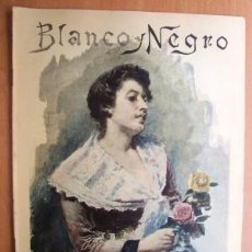 Coleccionismo de Revistas y Periódicos: BLANCO Y NEGRO Nº 430 - MADRID 29 JULIO 1899 - 24 PÁGINAS - BAÑOS DE MAR. (CON FOTOGRAFÍAS DE PLAYAS. Lote 27541924