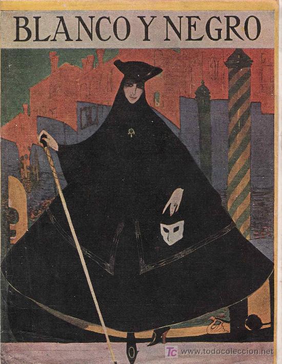 Collectionnisme de Revues et Journaux: Revista Blanco y Negro * OLIVICULTURA * MANOLO QUIROGA * JULIO BURELL * CARIDAD *