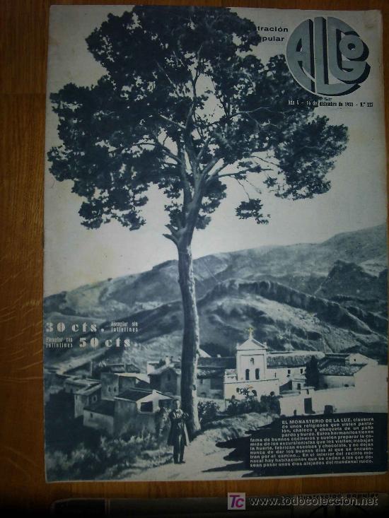 Colecionismo de Revistas e Jornais: Revista ALGO, Ilustraci&oacute;n Popular - 1933