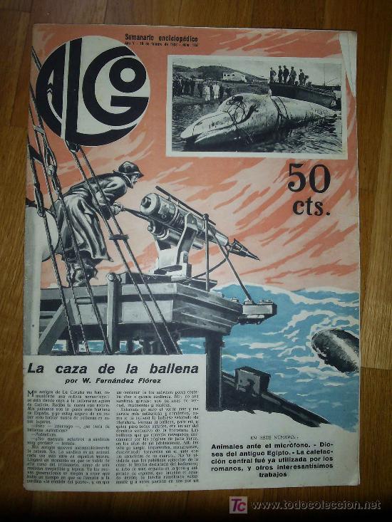 Coleccionismo de revistas y peri&oacute;dicos: REVISTA ALGO: Semanario Enciclop&eacute;dico- 1933 * ANIMALES EXTRA&Ntilde;OS *