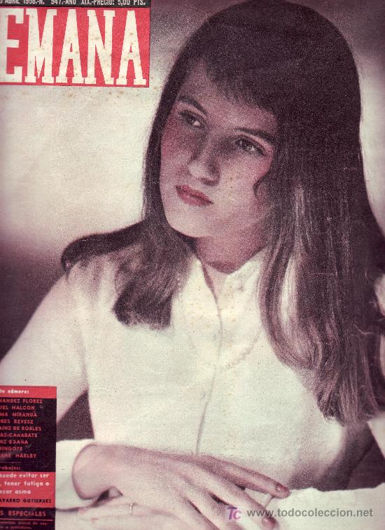 Coleccionismo de Revistas y Peri&oacute;dicos: Revista SEMANA N&ordm; 947 A&ntilde;o 1958