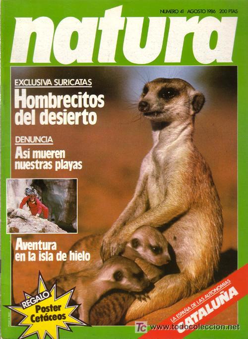 revista 'natura', nº 41. agosto 1986. suricatas - Buy Other modern  magazines and newspapers on todocoleccion