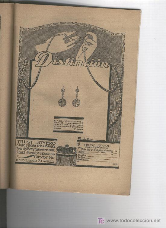 Coleccionismo de Revistas y Peri&oacute;dicos: HOJA PUBLICITARIA DE 1921.TRUST JOYERO . SAN SEBASTIAN.