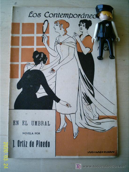 Coleccionismo de revistas y peri&oacute;dicos: REVISTA LITERARIA LOS CONTEMPORANEOS. 18-nov-1920. EN EL UMBRAL. J. ORTIZ DE PINEDO