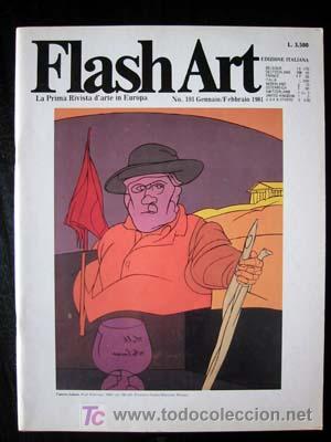 Coleccionismo de revistas y peri&oacute;dicos: FLASH ART N&ordm; 101 - 1981. Edizione Italiana