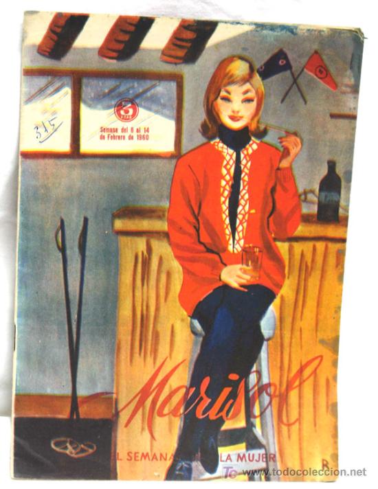 Coleccionismo de revistas y peri&oacute;dicos: Revista femenina Marisol de 1960