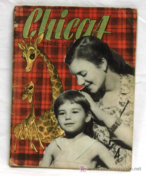 Coleccionismo de revistas y peri&oacute;dicos: Revista Chicas n&ordm; 168 4 octubre 1953 La revista de los 17 a&ntilde;os