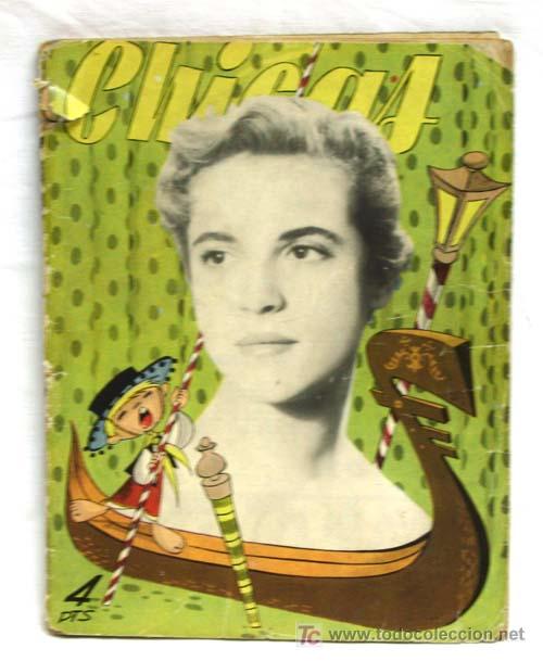 Coleccionismo de revistas y peri&oacute;dicos: Revista Chicas n&ordm; 183 24 enero 1954 publicidad &eacute;poca cursos CCC Esmalte dental Torero