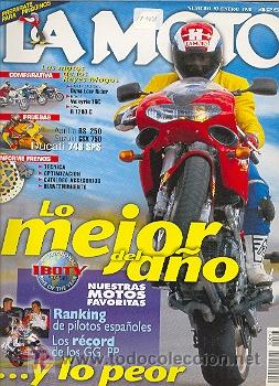Colecionismo de Revistas e Jornais: 17-460. La Moto n&ordm; 93. enero 1998